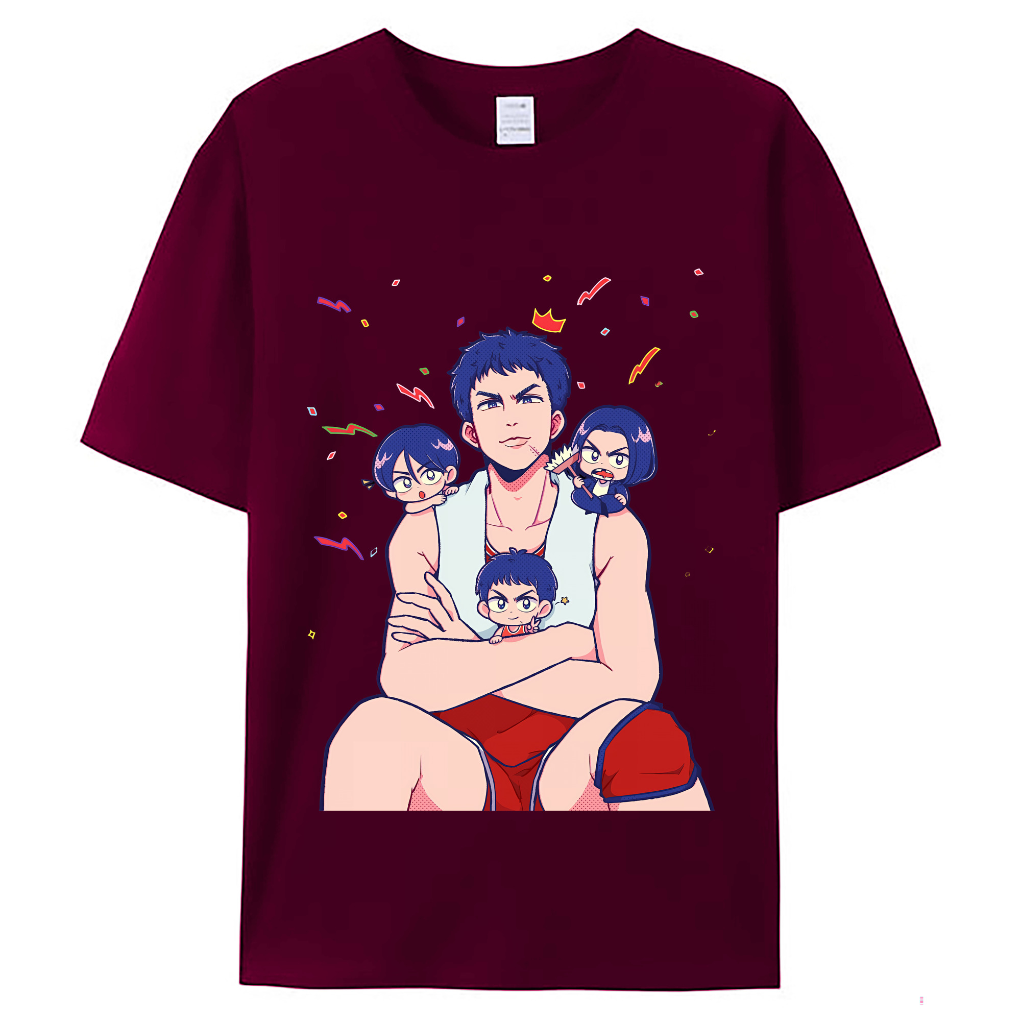 （画像用） SLAM DUNK／スラムダンク レディースカジュアルプリントTシャツ（綿100％）